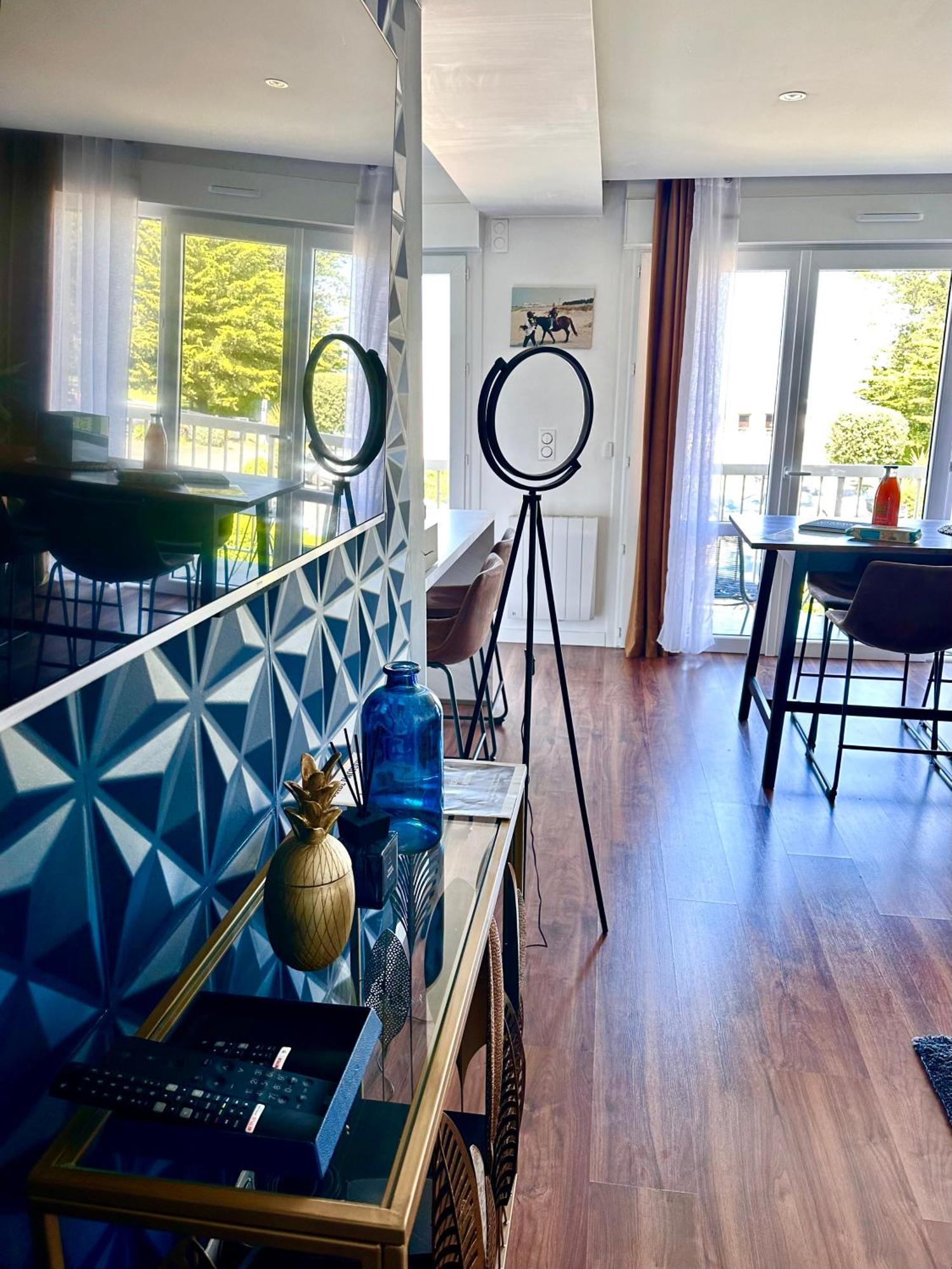 Le Luxe & Votre Vue Mer A Ouistreham Riva Bella Exteriör bild